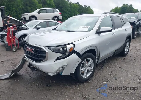 2021 GMC Terrain Fwd Sle from USA, damaged, VIN 3GKALMEV2ML329626
